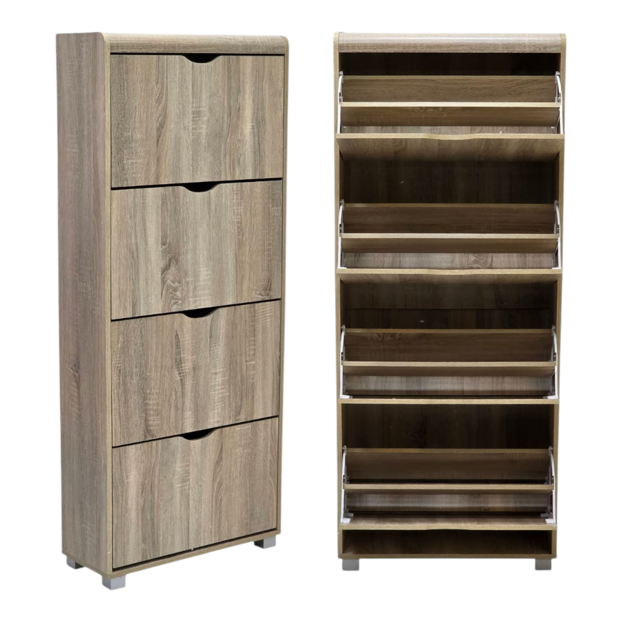 SM-SR2564-4T Slim 4-Tier Shoe Organizer Cabinet - Image 3