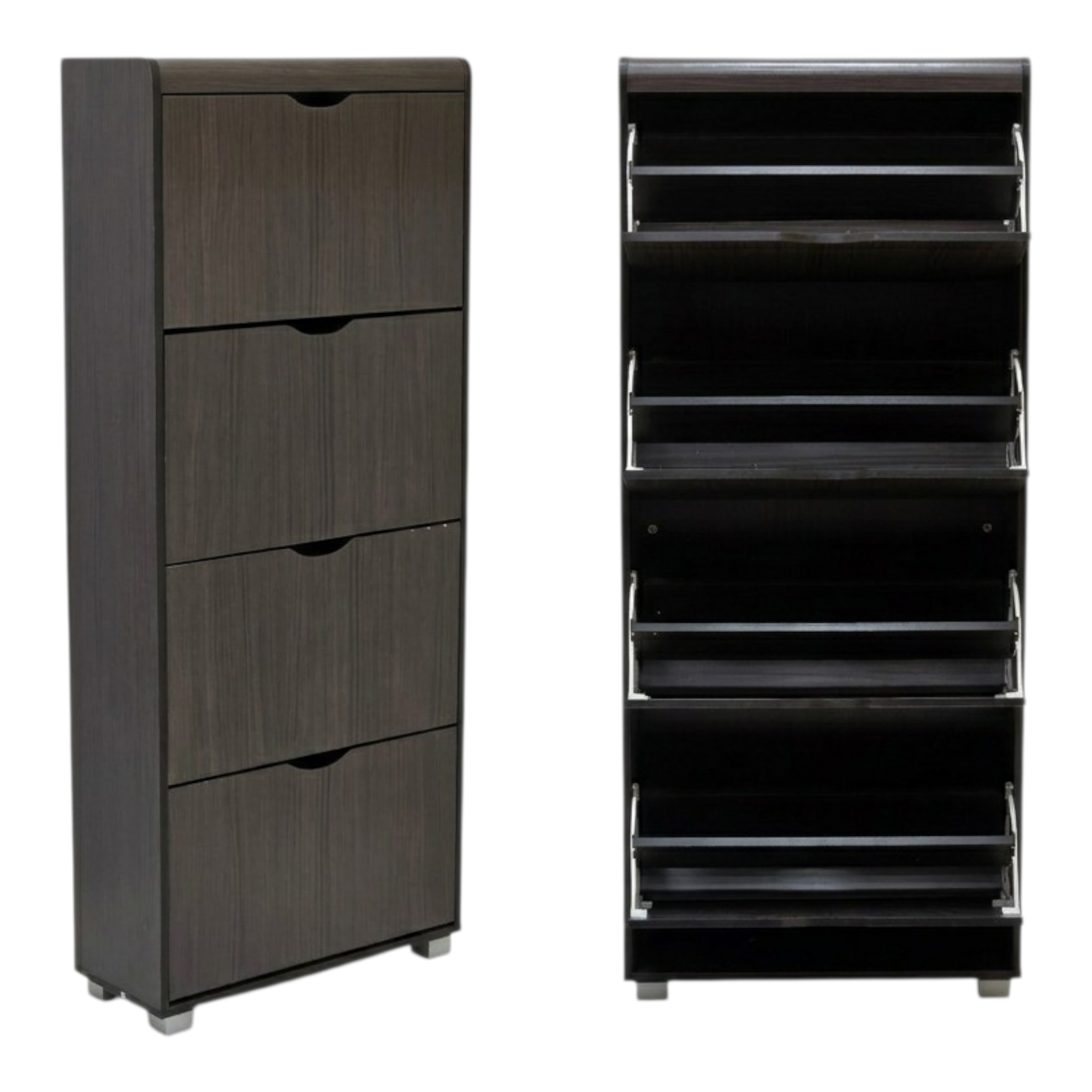 SM-SR2564-4T Slim 4-Tier Shoe Organizer Cabinet - Image 2